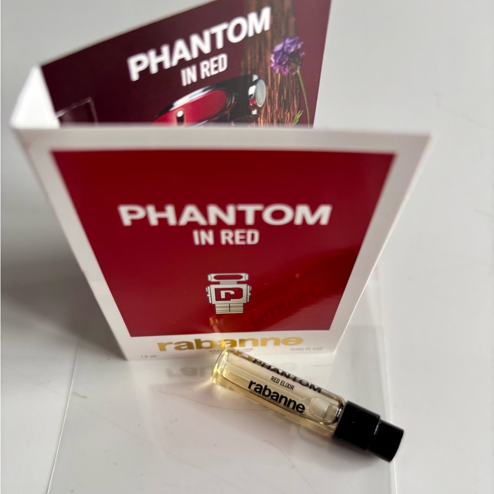 NWT Phantom in Red by Rabanne sample vial